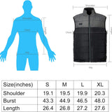 Heated Vest for Men, Mens Heated Vest Outdoor Clothing